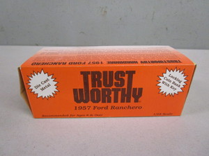 lot 123 image: (New in Box) 1957 Ford Ranchero Die-Cast Bank
