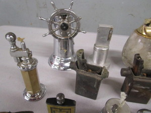 lot 127 image: Collection of Vintage Cigarette Lighters