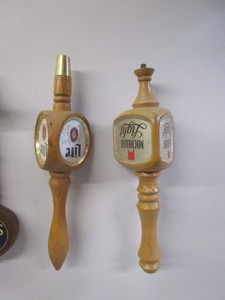 lot 136 image: Beer Taps & Bottle Caps