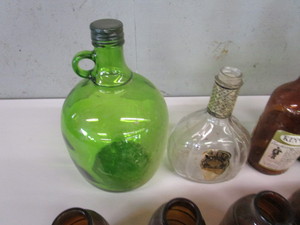 lot 137 image: Vintage Whiskey & Beer Bottles
