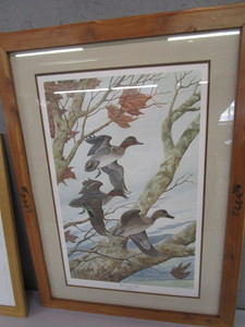 lot 146 image: Ducks Unlimited S&N Prints 27x36 & 26x31 (see pics)