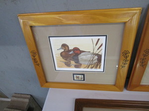 lot 148 image: (7) S&N Duck Stamp Prints 21x21 (see pics)