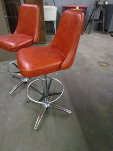 lot 158 image: (2) Barstools 30 Seat Height