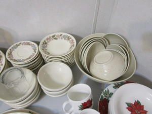 lot 183 image: Plates, Cups & Misc.