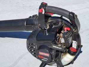 lot 10 image: Craftsman Gas Powered Leaf Blower Not Tested