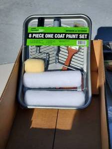 lot 34 image: Large Lot of Painting Supplies