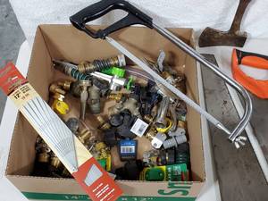 lot 99 image: Lawn Tools and Sprinkler Accessories