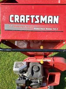 lot 20 image: Craftsman Wood Chipper
