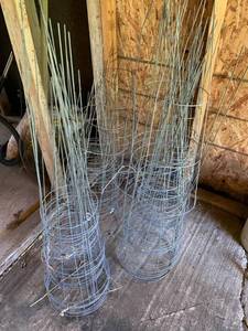 lot 43 image: Lot of Tomato and Flower Garden Cages