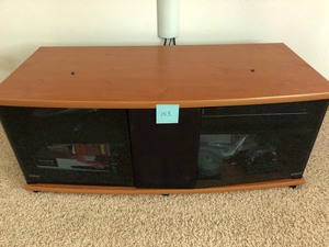 lot 153 image: TV Cabinet (contents not included)
