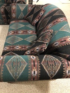 lot 170 image: Upholstered Love Seat