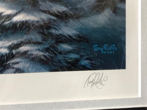 lot 192 image: Framed Terry Redlin Signed Print Family Traditions
