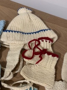 lot 183 image: Vintage Childrens CroquetKnit Items