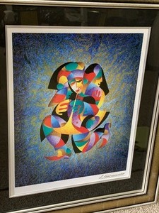 lot 176 image: Framed Artwork by Anatole Krasnyansky