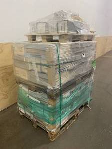 lot 3 image: Pallet of MSI Himalaya Denali Ledger Panel 6.29 in. x 15.74 in. Matte Porcelain Wall Tile (10.32 sq. ft.case)