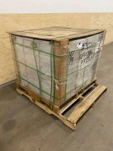 lot 8 image: BOUTIQUE CERAMIC Lot of 56 Cases Boutique Gray 12-in x 12-in Glazed Ceramic Random Mosaic Wall Tile