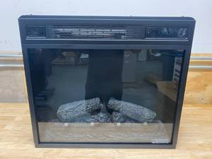 lot 11 image: HDY Electric Fireplace Insert.  For use with all 23 series wood fireplace mantels