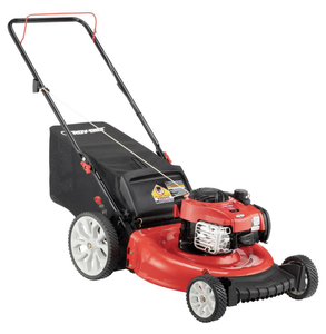 lot 42 image: TROY-BILT 21 in. 140 cc 550ex Series Briggs & Stratton Gas Walk Behind Push Mower with 2-in-1 Cutting TriAction Cutting System