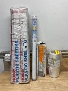 lot 58 image: Lot of Various Plastic Sheeting