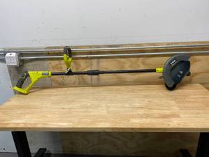lot 74 image: RYOBI ONE 9 in. 18-Volt Lithium-Ion Cordless Battery Edger (Tool Only)