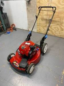 lot 85 image: TORO Recycler 22 in. SmartStow High Wheel Variable Speed Walk Behind Gas Self Propelled Mower