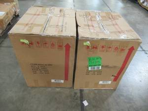 lot 124 image: Noble House Timothy Gray Wicker Outdoor Bar Stools (4-Pack) 67042