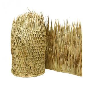 lot 212 image: Backyard X-Scapes 35 in. H x 60 ft. L Mexican Palm Thatch Runner, 511-60XL
