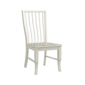 lot 319 image: Picket House Furnishings Cayman Light BrownWhite Cottage Chair - Slight Scratches