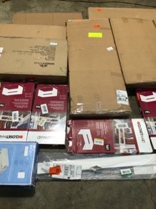 lot 34 image: CLOSETMAID MIX SHELVES & ENTRYWAY SHOE SHELVES CUSTOMER RETURNS SEE PICS