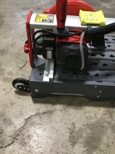 lot 43 image: RUBI 8 in. 120-Volt Tile Saw DU EVO 26 in. CUSTOMER RETURN SEE PICS USED