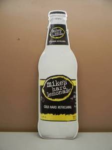 lot 49 image: MIKES HARD LEMONADE BOTTLE TIN SIGN - APPROX 11 BY 36 - SEE PICTURES