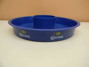 lot 53 image: NEW IN BOX ONLY OPENED FOR PICTURES - CORONA SERVING TRAY  - ANOTHER AWESOME PIECE FOR THE CAVE - SEE PICTURES