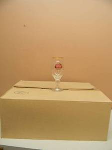 lot 63 image: NEW IN BOX ( 69 ) - STELA ARTOIS BEER  GLASSES - SEE PICTURES