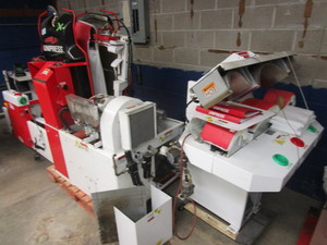 lot 105 image: LIGHTENING LS UNIPRESS WITH COLLAR AND CUFF MACHINE