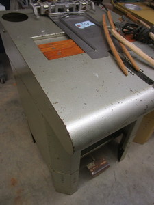lot 116 image: BISHOP FREEMAN RAPID FOLD SHIRT FOLDING MACHINE