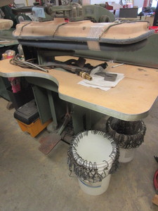 lot 117 image: HOFFMAN 42 GARMENT PRESSING MACHINE