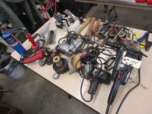 lot 194 image: SMALL POWER TOOLS, HAND TOOLS AND MORE