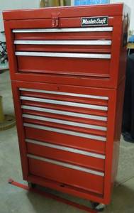 lot 7 image: Mastercraft 2 Piece Toolbox