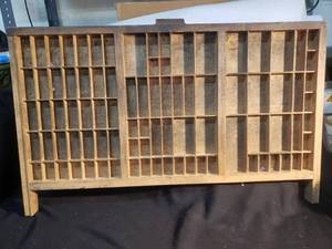 lot 59 image: Vintage Printers Cabinet Drawer