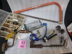 lot 63 image: Misc Tools