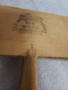 lot 66 image: Vintage Whittemore No 8 Wool Cards Brush