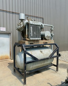 lot 5 image: Ingersoll-Rand Large Capacity Electric Air Compressor, 500 Gallon Tank