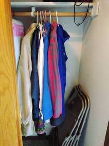 lot 63 image: Contents of Front Hall Closet