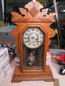 lot 69 image: Vintage Chime Clock See Photos...