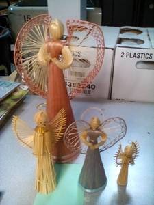 lot 88 image: Home Dcor Angel Figurines Great ...