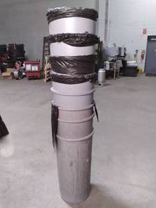 lot 28 image: (8) Commercial Garbage Cans See Ph...