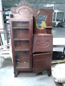 lot 34 image: Antique Hutch (37.5 X 12.25 X 69...