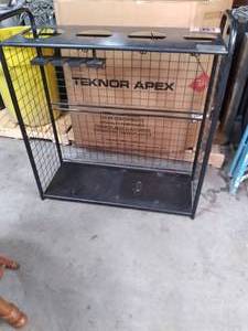 lot 47 image: Metal Storage Rack 40 X 15 X 43...