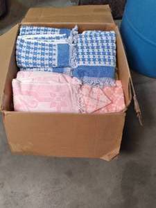 lot 55 image: Box of Towels See Photos...