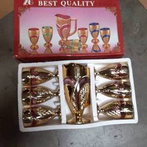 lot 113 image: Best Quality branded 7 pc cup and...
